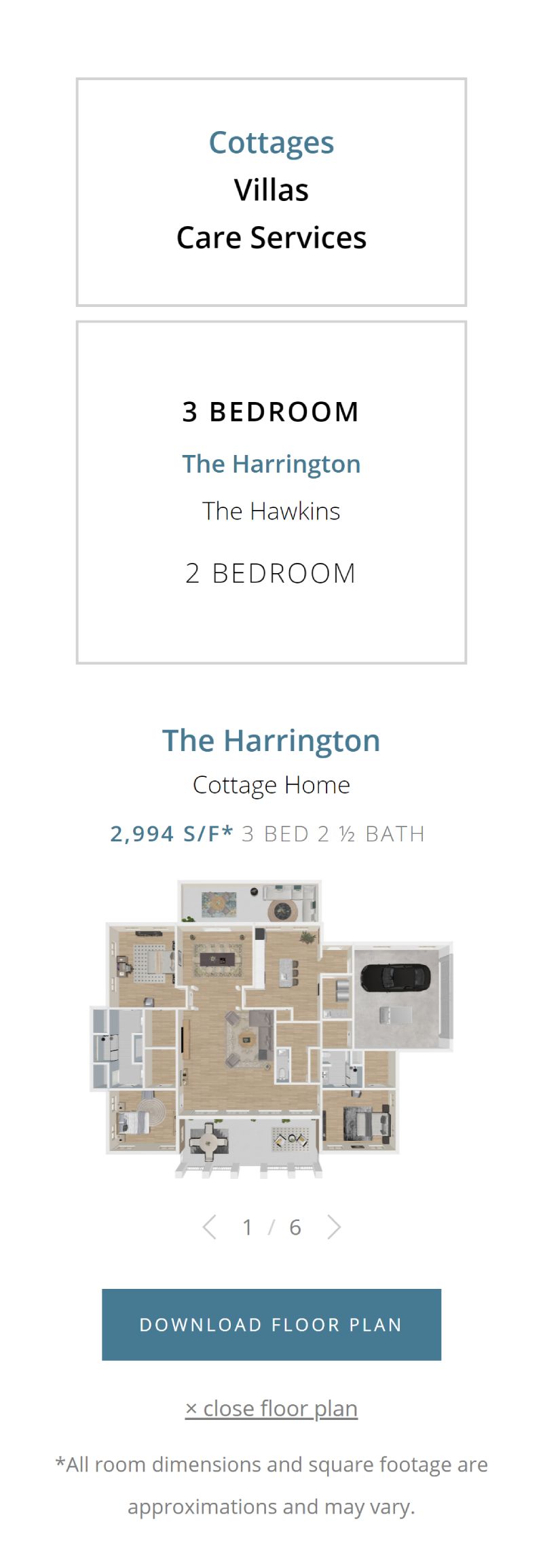 3d floor plans mobile